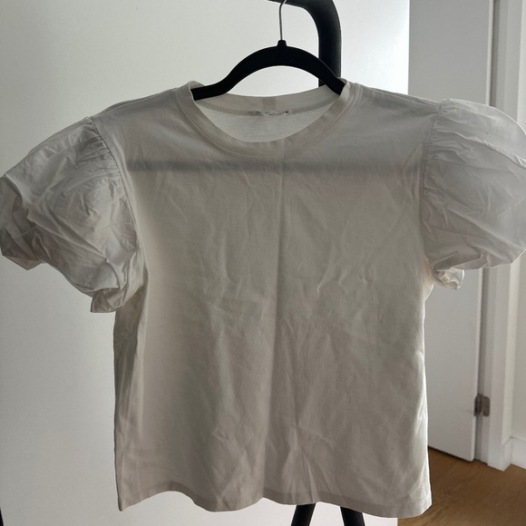 Zara Puff Sleeve Top - Picture 1 of 5